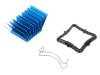 ATS-50250P-C1-R0, Радиатор: штампованный; ребристый; синий; L: 25мм; W: 25мм; H: 17,5мм, Advanced Thermal Solutions