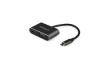 CDP2HDVGA  Adapter, USB-C Plug - HDMI Socket/VGA Socket