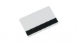 104523-113 Plastic Card with High Coercivity Magnetic Stripe, 500 Cards, PVC, White