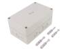 10591401, Enclosure with knock outs grey, RAL 7035 Polystyrene IP 66 N/A TK-PS, Spelsberg