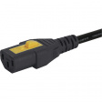 6051.2093 Силовой кабель Защитный контакт 90°-Штекер C13, V-Lock-Разъем 3 m
