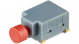 GP0115ACCG30 Ultra-Miniature Pushbutton Switch 1NO OFF-(ON) Grey / Red