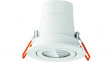 PUNCTOLED COB 35 3000K LED flush mounted fixture warm white