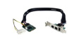 MPEX1394B3 Card Adapter 2x FireWire800/FireWire400 Mini PCI-E x 1