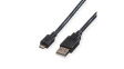11.02.8755 Cable USB-A Plug - USB Micro-B Plug 3m Black
