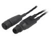 BCC W414-W415-W415-U2048-006 Соединительный кабель; прямой; вилка; 4А; -100?200°C; IP67