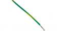 3077 GY005 [30 м] Stranded wire, 1.31 mm2, green-grey Stranded tin-plated copper wire PVC