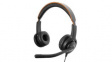 AXH-V40D NC Headset Voice 40 HD Duo, On-Ear, 20kHz, QD, Black