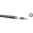 CAT 5E CHAIN PUR FLEX UTP-C [100 м] LAN Cable 0.12 mm2 PUR Black Reel of 100 meter
