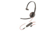 209750-201 USB-C Headset, Blackwire 3200, Mono, On-Ear, 20kHz, USB/Stereo Jack Plug 3.5 mm,
