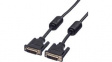 11.04.5595 DVI.D (24+1) Cable Dual Link m-m Black 10 m