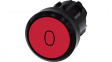3SU1000-0AB20-0AD0 SIRIUS ACT Push-Button front element Plastic, red