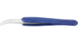 2AB.SA.DR.1 ESD Rubber Grip Tweezers 120 mm