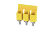 1055160000 [50 шт] Cross Connector, 101A, 11.9mm Pitch, Yellow