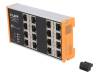 PNF16T Промышленный модуль: switch Ethernet; управляемый; 18?30ВDC