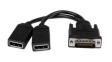 DMSDPDP1 Adapter, DMS-59 Plug / DisplayPort Socket