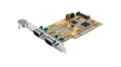 EX-42032 2S Serial RS-232/422/485 PCI Card POS Configurable, 2x DB9, PCI-X