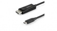 CDP2DP141MBD  Video Cable Bi-Directional, USB-C Plug - DisplayPort Plug, 7680 x 4320, 1m