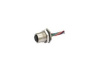 MSAS-17PFFC-SF8B20 M12 Straight Socket Sensor Cable, 17 Poles, A-Coded,