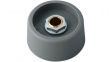 A3131068 Control knob without recess grey 31 mm