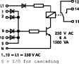 SMM-E16-230 VAC Коллективный модуль индикаторов