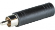 RND 205-00580 Mono Audio Adapter 1/4inch Mono Socket - RCA Plug
