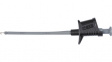 SKPS 8334 NI / SW Safety Hook Clip diam. 4 mm black 1000 V; 6 A; CAT I