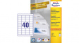 3657Z Multipurpose labels, 100 sheets/4.000 labels, 48.5 x 25.4 mm, White