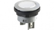 SNL Indicator Light, Round, Silver, 28 mm