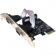 MX-18050 PCI-E x1 Card2x RS232 –