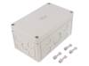 10540601 Enclosure with knock outs grey, RAL 7035 Polystyrene IP 66 N/A TK-PS