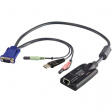 KA7176 Адаптер USB/VGA/Audio - кат. 5e/6 KVM