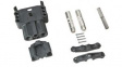 E16535-0009 Battery Connector Kit, Socket, 2 Poles, 2AWG, 220A, Grey