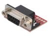 PRT-00449, Модуль: конвертер; RS232 / TTL; D-Sub 9pin,штыревой; 115,2кбит/с, SparkFun Electronics