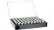 SB 25.0 Storage Box with Eighty-Nine Tubes 180.5x140.5x38mm Black/Transparent Polystyren