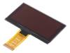 DEP 128064R-Y, OLED Display,Yellow,61.41 x 30.69 mm, Display Elektronik