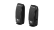 980-000010 PC Speakers, 2.0, 2.2W, Black