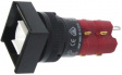 SD16-LMS1-2S Кнопочный переключатель с подсветкой 18 x 18 mm Моментальная функция 2 NO+2 NC