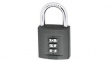 35011 Combination Lock, Steel, 51mm