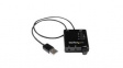 ICUSBAUDIO2D Audio Adapter, External Sound Card, Straight, USB-A Plug - 2x 3.5 mm Socket/SPDI