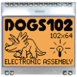EA DOGS102W-6 ЖК-графический дисплей 102 x 64 Pixel