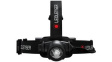 502122 Headlamp, LED, Rechargeable, 600lm, 200m, IP67, Black