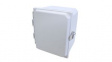 PJU1086L Type 4X Junction Box with Solid Snap Latch Cover, 210x156x255mm, Polyester, Grey