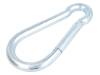 KSO13160 Snap hook; steel; for rope; 160mm; zinc; Size: 13mm