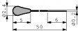 B57861-S502-F40 NTC-резистор, закругленный 5 kΩ