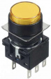 LB1L-M1T64Y Кнопочный переключатель с подсветкой 2CO 5 A 30 В / 125 В / 250 В IP65