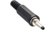 1636 01 Power plug, Male, 2.35 mm