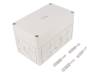 10590601 Enclosure with knock outs grey, RAL 7035 Polystyrene IP 66 N/A TK-PS