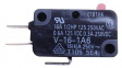 V-16-1A6 Micro Switch V, 16A, 1CO, 3.92N, Pin Plunger