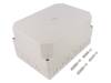 10441101, Enclosure with knock outs grey, RAL 7035 Polystyrene IP 66 N/A TK-PS, Spelsberg